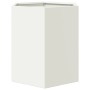 Hexagonal planters 2 units white steel 46x40x45 cm by , Pots and planters - Ref: Foro24-851111, Price: 70,76 €, Discount: %