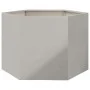 Sechseckiger Edelstahl-Pflanzkübel 69x60x45 cm von , Töpfe und Pflanzgefäße - Ref: Foro24-851126, Preis: 75,31 €, Rabatt: %