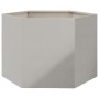 Sechseckiger Edelstahl-Pflanzkübel 69x60x45 cm von , Töpfe und Pflanzgefäße - Ref: Foro24-851126, Preis: 78,69 €, Rabatt: %