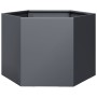 Jardinera hexagonal acero gris antracita 69x60x45 cm de , Maceteros y jardineras - Ref: Foro24-851124, Precio: 63,02 €, Descu...