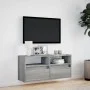 TV-Wandmöbel mit LED-Lichtern in Sonoma-Grau 100x31x45 cm von , TV-Möbel - Ref: Foro24-852339, Preis: 72,85 €, Rabatt: %
