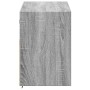 Mueble de TV de pared con luces LED gris Sonoma 100x31x45 cm de , Muebles TV - Ref: Foro24-852339, Precio: 75,93 €, Descuento: %