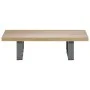 Set of 2-piece bathroom furniture, ceramic oak by , Bathroom furniture - Ref: Foro24-279329, Price: 147,12 €, Discount: %