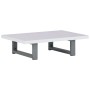 Zweiteiliges Badezimmermöbelset aus weißer Keramik. von , Badezimmermöbel - Ref: Foro24-279343, Preis: 99,33 €, Rabatt: %