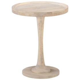 Massiver Beistelltisch aus Mangoholz Ø60x75 cm von , Seitentische - Ref: Foro24-320598, Preis: 189,56 €, Rabatt: %