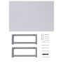 Weißes Badezimmermöbel 60x40x16,3 cm von , Badezimmermöbel - Ref: Foro24-283808, Preis: 48,80 €, Rabatt: %