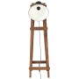 Lámpara de pie 3 pzas madera maciza de mango negro E27 by , Lamps - Ref: Foro24-320593, Price: 196,79 €, Discount: %
