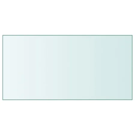 Superficie de mesa vidrio templado transparente 50x100 cm by , Table tops - Ref: Foro24-345074, Price: 71,22 €, Discount: %