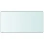 Superficie de mesa vidrio templado transparente 50x100 cm by , Table tops - Ref: Foro24-345074, Price: 71,22 €, Discount: %
