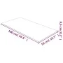 Superficie de mesa vidrio templado transparente 50x100 cm by , Table tops - Ref: Foro24-345074, Price: 71,22 €, Discount: %