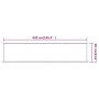 Toldo vertical tela oxford azul 60x420 cm de vidaXL, Sombrillas - Ref: Foro24-148446, Precio: 18,17 €, Descuento: %