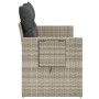 Sofá de jardín con cojines 2 plazas ratán sintético gris claro by , Outdoor sofas - Ref: Foro24-366185, Price: 169,63 €, Disc...