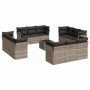 Set sofás de jardín con cojines 13 piezas ratán sintético gris by , Garden sets - Ref: Foro24-3249181, Price: 969,51 €, Disco...