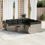 Gartenmöbel-Set 9-teilig mit Kissen aus hellem grauem Kunst-Rattan. von , Gartensets - Ref: Foro24-3253499, Preis: 622,71 €, ...