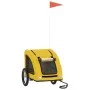 Remolque de bicicleta mascotas hierro tela Oxford amarillo by , pet strollers - Ref: Foro24-93959, Price: 97,42 €, Discount: %