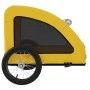 Remolque de bicicleta mascotas hierro tela Oxford amarillo by , pet strollers - Ref: Foro24-93959, Price: 97,42 €, Discount: %