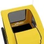 Remolque de bicicleta mascotas hierro tela Oxford amarillo by , pet strollers - Ref: Foro24-93959, Price: 97,42 €, Discount: %