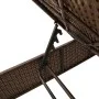 Juego de tumbonas con cojín 3 piezas ratán sintético marrón de , Tumbonas - Ref: Foro24-3284264, Precio: 309,99 €, Descuento: %