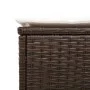 Liegewagenset mit Kissen, 3-teilig, braunes Kunststoffrattan. von , Liegen - Ref: Foro24-3284264, Preis: 309,99 €, Rabatt: %