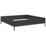 Arriate de acero negro 100x100x26 cm de , Maceteros y jardineras - Ref: Foro24-851017, Precio: 43,15 €, Descuento: %