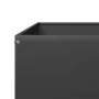 Arriate de acero negro 100x100x26 cm de , Maceteros y jardineras - Ref: Foro24-851017, Precio: 43,15 €, Descuento: %