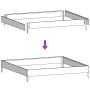 Schwarzes Stahlbeet 100x100x26 cm von , Töpfe und Pflanzgefäße - Ref: Foro24-851017, Preis: 41,58 €, Rabatt: %