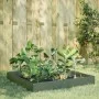 Stahlbeet in Olivgrün 100x100x26 cm von , Töpfe und Pflanzgefäße - Ref: Foro24-851020, Preis: 40,67 €, Rabatt: %