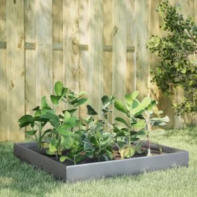 Jardinera de acero galvanizado 100x100x26 cm by , Pots and planters - Ref: Foro24-851022, Price: 39,08 €, Discount: %