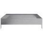 Pflanzgefäß aus verzinktem Stahl 100x100x26 cm von , Töpfe und Pflanzgefäße - Ref: Foro24-851022, Preis: 39,71 €, Rabatt: %