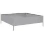 Jardinera de acero galvanizado 100x100x33,5 cm by , Pots and planters - Ref: Foro24-851029, Price: 44,75 €, Discount: %