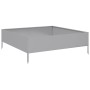Pflanzkübel aus verzinktem Stahl, 100x100x33,5 cm. von , Töpfe und Pflanzgefäße - Ref: Foro24-851029, Preis: 45,51 €, Rabatt: %
