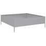 Jardinera de acero galvanizado 100x100x33,5 cm by , Pots and planters - Ref: Foro24-851029, Price: 44,75 €, Discount: %