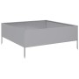 Jardinera de acero galvanizado 100x100x25 cm by , Pots and planters - Ref: Foro24-851036, Price: 47,32 €, Discount: %