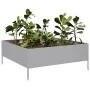Pflanzgefäß aus verzinktem Stahl 100x100x25 cm von , Töpfe und Pflanzgefäße - Ref: Foro24-851036, Preis: 46,57 €, Rabatt: %