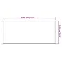 Senkrechtmarkise blauer Oxford-Stoff 180x1200 cm von vidaXL, Sonnenschirme - Ref: Foro24-148471, Preis: 85,10 €, Rabatt: %