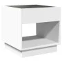 Nachttisch mit weißem LED-Infinity 50x50x50 cm von , Nachttische - Ref: Foro24-3284084, Preis: 84,54 €, Rabatt: %