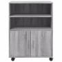 Rollschrank aus grauem Sonoma-Ingenieurholz 60x48x81 cm von , Aktenschränke - Ref: Foro24-853169, Preis: 82,75 €, Rabatt: %