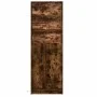 Aparador con LED madera ingeniería roble ahumado 69x32,5x200 cm de , Aparadores - Ref: Foro24-3307909, Precio: 121,24 €, Desc...