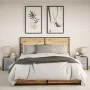 Mesita de noche luces LED 2 uds madera ingeniería gris hormigón by , Nightstands - Ref: Foro24-852054, Price: 87,42 €, Discou...