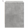 Mesita de noche luces LED 2 uds madera ingeniería gris hormigón by , Nightstands - Ref: Foro24-852054, Price: 88,60 €, Discou...