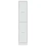 Armario botiquín madera ingeniería blanco brillo 30x41x144,5cm de , Taquillas y armarios de almacenamiento - Ref: Foro24-8555...