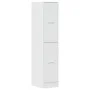 Armario botiquín madera ingeniería blanco brillo 30x41x144,5cm de , Taquillas y armarios de almacenamiento - Ref: Foro24-8555...