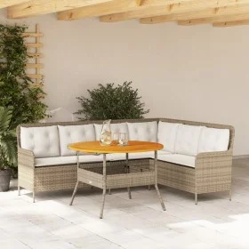 Set de sofás de jardín 2 pzas y cojines ratán sintético marrón by , Garden sets - Ref: Foro24-3262094, Price: 527,02 €, Disco...