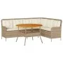 Set de sofás de jardín 2 pzas y cojines ratán sintético marrón by , Garden sets - Ref: Foro24-3262094, Price: 527,02 €, Disco...