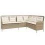 Set de sofás de jardín 2 pzas y cojines ratán sintético marrón by , Garden sets - Ref: Foro24-3262094, Price: 527,02 €, Disco...
