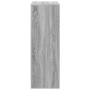 Aparador con LED madera de ingeniería gris Sonoma 72x34x100 cm by , Sideboards - Ref: Foro24-852164, Price: 77,34 €, Discount: %