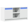 Mueble de TV con LED madera de ingeniería blanco 100x34x50 cm de , Muebles TV - Ref: Foro24-852187, Precio: 77,97 €