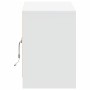 TV-Möbel mit LED-Beleuchtung aus weißem Ingenieurholz, 100x34x50 cm. von , TV-Möbel - Ref: Foro24-852187, Preis: 75,63 €, Rab...
