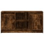 Mueble de TV LED madera ingeniería roble ahumado 100x34x50 cm de , Muebles TV - Ref: Foro24-852191, Precio: 84,42 €