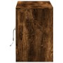 Mueble de TV LED madera ingeniería roble ahumado 100x34x50 cm by , TV Furniture - Ref: Foro24-852191, Price: 81,60 €, Discoun...